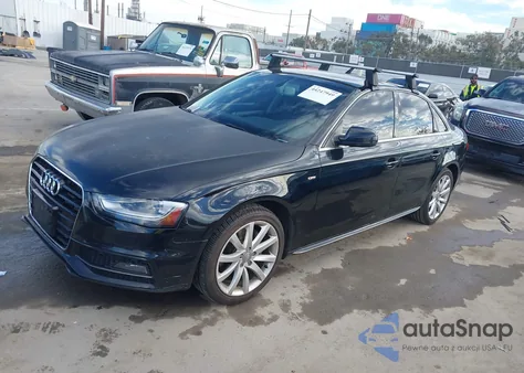 2015 Audi A4 2.0T Premium from USA, damaged, VIN WAUAFAFL0FN000681